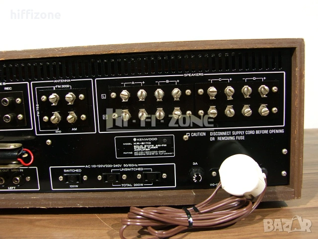 Ресивър   Kenwood kr-6170 , снимка 10 - Ресийвъри, усилватели, смесителни пултове - 54053961