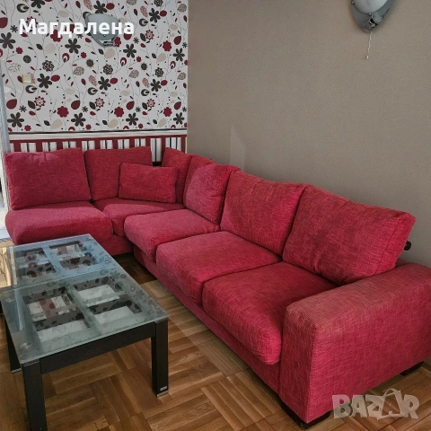 Ляв ъглов диван