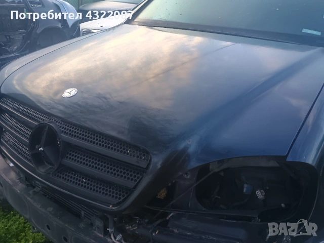 Преден капак Mercedes-Benz ML 270 W163, снимка 3 - Части - 54225641