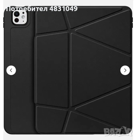 Калъф за iPad Pro 11" (2024/20025) Dux Ducis Vers черен, снимка 9 - Калъфи, кейсове - 54589317