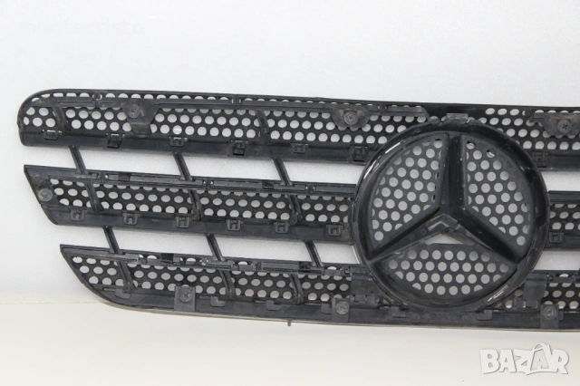 Предна решетка Mercedes ML W163 facelift (2001-2005г.) 1638800185 / A1638800185 предна емблема, снимка 5 - Части - 54760802