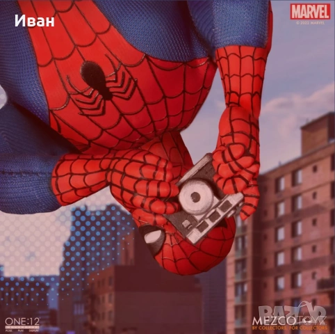 MEZKO TOYZ SPAIDER - MAN CLASSIC SUIT 1:12/ Мезко Тойс Спайдър - мен класически костюм , снимка 7 - Колекции - 54805339