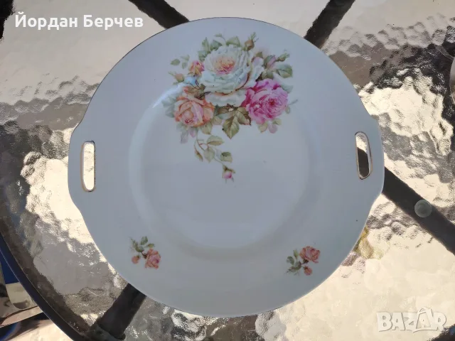 Немско порцеланово плато, снимка 2 - Чинии - 55499231