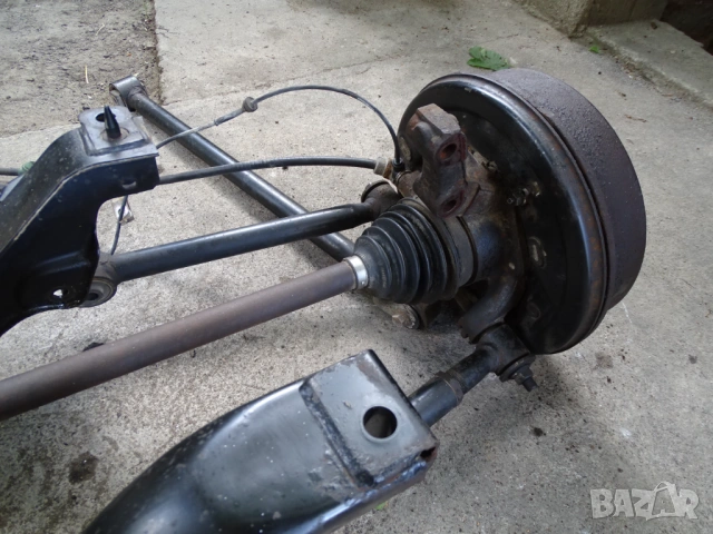 Задна ходова част Land Rover Freelander I  2.0 Td4, снимка 11 - Части - 54703056