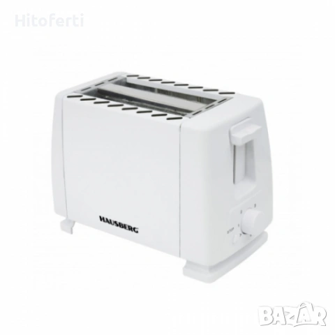 Тостер за 2 филийки HAUSBERG 150NG, снимка 2 - Тостери - 54269727