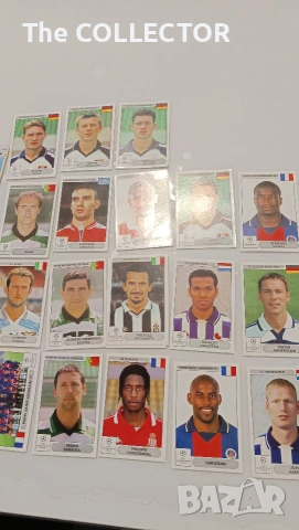 Ретро футболни стикери Panini France 98 и Champions League 2000/2001 - 30 бр., снимка 3 - Колекции - 54646921