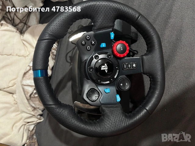 Волан Logitech G29 Driving Force, снимка 3 - Други игри и конзоли - 54112529