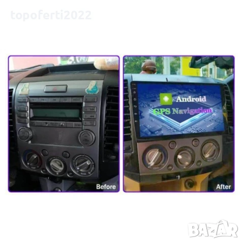 Мултимедия за Mazda BT-50 / Ford Everest / Ford Ranger (2006-2010) + Подарък камера, снимка 3 - Аксесоари и консумативи - 55056141