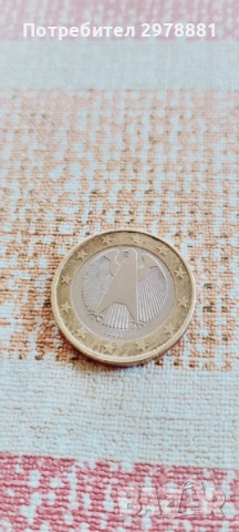 Продавам монета 1 евро 2003г.