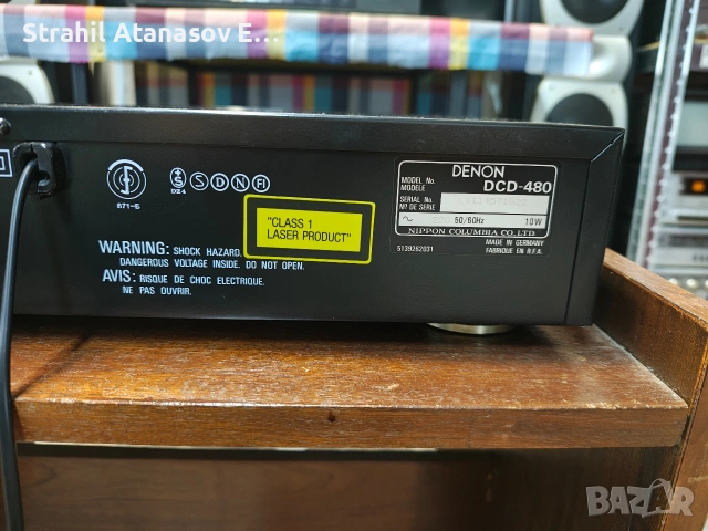 Denon DCD-480 Сиди Плеър, снимка 12 - Декове - 54993174