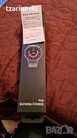 Продавам часовник samsung galaxy watch 5 pro