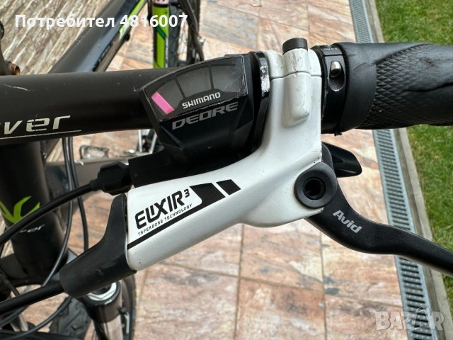 Продавам Carver Pure 130 – 26 цола, Shimano XT, хидравлични дискови спирачки, снимка 4 - Велосипеди - 54726014