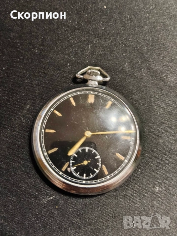 Швейцарски джобен часовник - RW METAL HROME- 17 RUBIS, снимка 4 - Джобни - 49418171