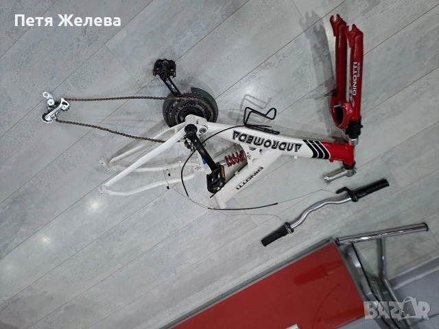 Планински велосипед DINOTTI ANDROMEDA, снимка 3 - Части за велосипеди - 55141912