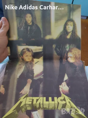 Плакати от списание ''Ритъм'' (1989-1990 г.): Металика; Фил Колинс, Синди Лоупър; U2, Scorpions