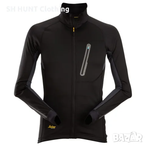 Snickers 9448 Work Moisture-Wicking Full Zip Midlayer Top размер L работна термо блуза W4-765