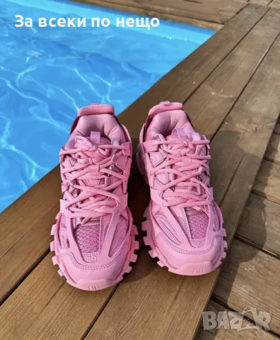 Balenciaga Track Pink Дамски Маратонки👟Дамски Спортни Обувки Код ch66, снимка 4 - Маратонки - 55482074