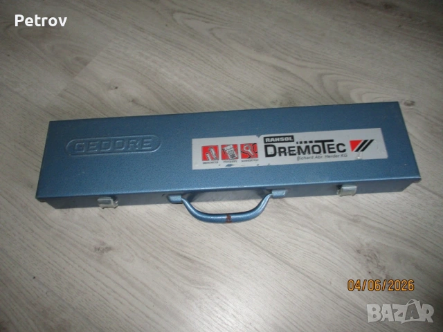 GEDORE - RAHSOL - DREMOMETER - Typ B - MADE IN GERMANY -Нов Внос- 1/2" Динамометричен Ключ 20-120Nm , снимка 2 - Ключове - 54906984