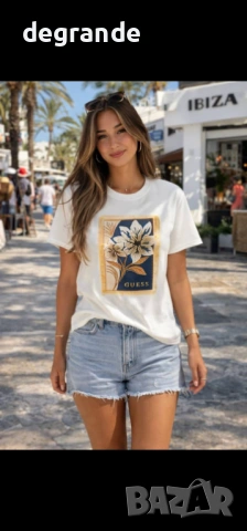 🍬🍬🍬Дамски Тениски #Guess, снимка 3 - Тениски - 54164975