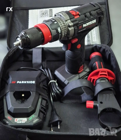 НОВ Безчетков Винтоверт Parkside Performance PPBSSA 12 A1 (12V, 80Nm) – Пълен Комплект, снимка 3 - Винтоверти - 54896697