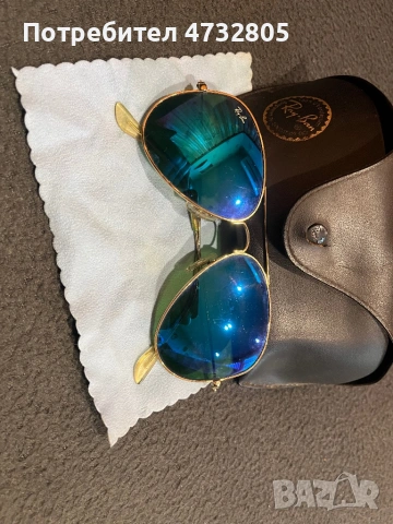 Очила Ray Ban авиатор, снимка 2 - Слънчеви и диоптрични очила - 54100699