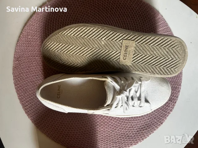 Celine Кецове на платформа, 24 см стелка, снимка 3 - Кецове - 55412307