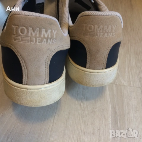 Мъжки спортни обувки TOMMY HILFIGER,естественна кожа., снимка 5 - Ежедневни обувки - 54654128