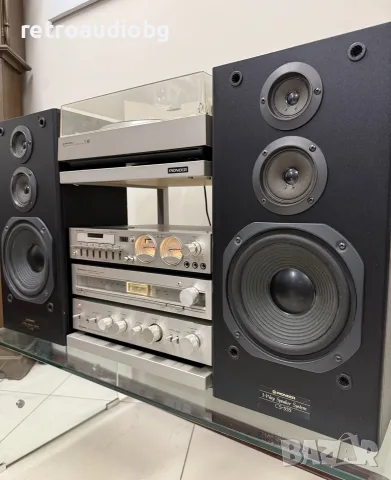 🔈ТОП ретро аудио сет PIONEER - усилвател, тунер, дек, грамофон, рак + колони🔈, снимка 2 - Аудиосистеми - 55698487