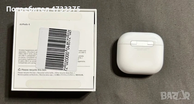 Airpods 4, снимка 2 - Bluetooth слушалки - 54889434