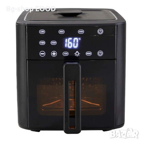 ПРОМО!! Фритюрник Air Fryer с Грил T& G Best Cooking 32852A, 2в1, 4.3L, 1500+500W, снимка 2 - Фритюрници - 54053589