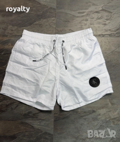 Calvin Klein Нови Бели Мъжки Шорти Келвин Клайн 