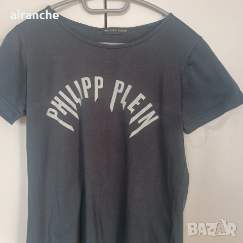 Уникален сет деним яке , дънки и тениска Phillip Plein, снимка 6 - Детски якета и елеци - 53683350