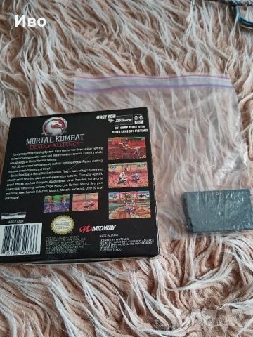 mortal kombat deadly aliance gameboy, снимка 2 - Игри за Nintendo - 54300194