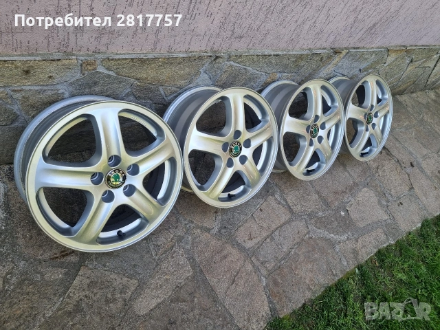 15цола 5х100мм алуминиеви джанти, снимка 7 - Гуми и джанти - 54569199