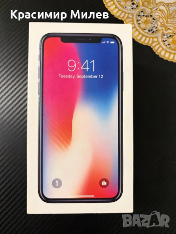  iPhone X  с  аксесоари , снимка 3 - Apple iPhone - 53524215
