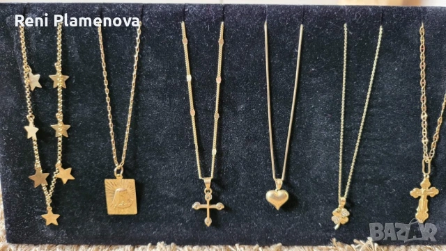 Златни синджирчета, снимка 3 - Колиета, медальони, синджири - 54163239