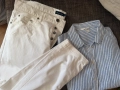 Мъжки бели дънки Massimo Dutti, размер 44, снимка 8
