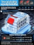 Нова 12 инча акумулаторна резачка 1000W безчетков мотор 2 батерии 4.0Ah, снимка 4