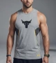 Under Armour UA Pjt Rock 100 Percent Tank - страхотен мъжки потник M, снимка 1