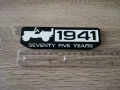 метална емблема 1941 за Jeep в черно с бяло, снимка 5