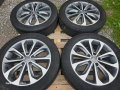 Летш джанти 18ки 5х114.3 Nissan + летни гуми 215/55/18 Continental, снимка 2