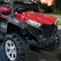 Детско електрическо бъги 4x4 с дистанционно, LED, USB, MP3 и 4 мотора 40W | Акумулаторен джип , снимка 7