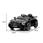 ТОП ЦЕНА!НОВО!Акумулаторна кола Mercedes GTR с МЕКИ ГУМИ,12V батерия,кожена седалка,дистанционно упр, снимка 12
