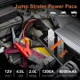 4в1 - Jump Starter (бичѐ), Power Bank със 150 PSI компресор и LED фенер , снимка 7