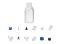 HDPE бутилка 125 мл, натурална, R28, снимка 3