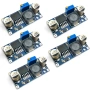 Комплект 5 броя DC-DC понижаващи модула LM2596S, 3A Buck Converter, регулируеми 4-35V 10392, снимка 1