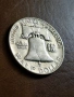 1/2 долар 1960 год, сребро, тегло 12.50 гр, проба 900/1000, снимка 2