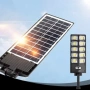 Led соларна улична лампа - сензор за движение и дистанционно управление, снимка 8