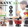 Кухненски уред 3в1 Sokany SK03034 Блендер Чопър Кафе мелачка Мултифункционален уред, снимка 1