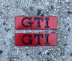 GTI Емблеми за страничните лайсни 3D, снимка 1